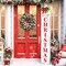 Christmas Porch Sign Merry Christmas Hanging Decor 42'' Rustic Vertical Welcome Wooden Sign(Merry Christmas)42"L x 8.07"W